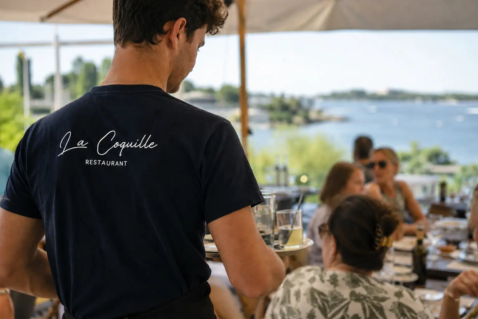 Tshirt logoté pour restaurants et bars dans le 06